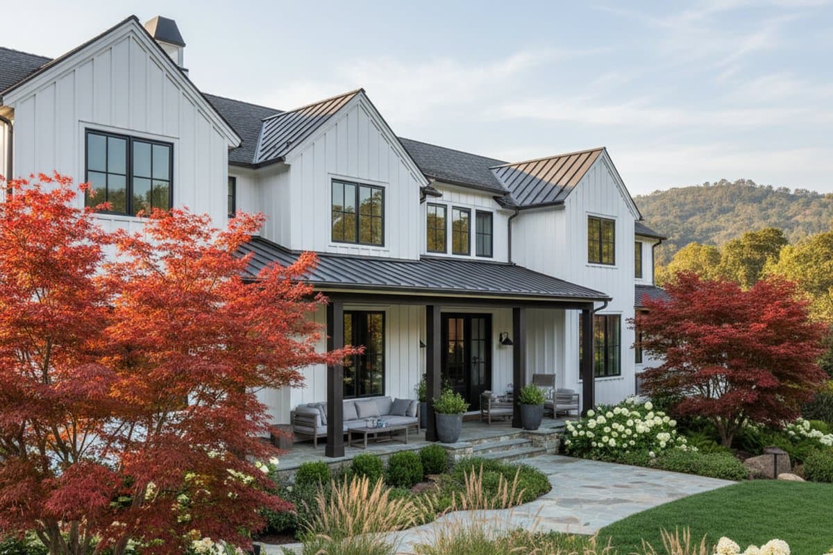 Modern farmhouse renovation in Country Club area