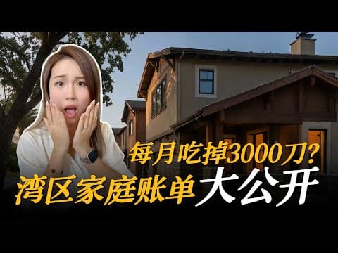 在湾区生活20年,为何很多人越努力越存不下钱?揭秘硅谷光鲜背后的隐形账单
